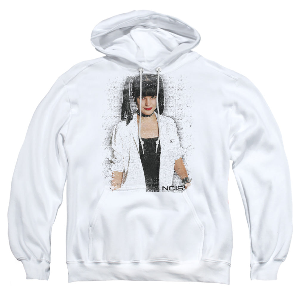 Ncis Abby Skulls Mens Hoodie White
