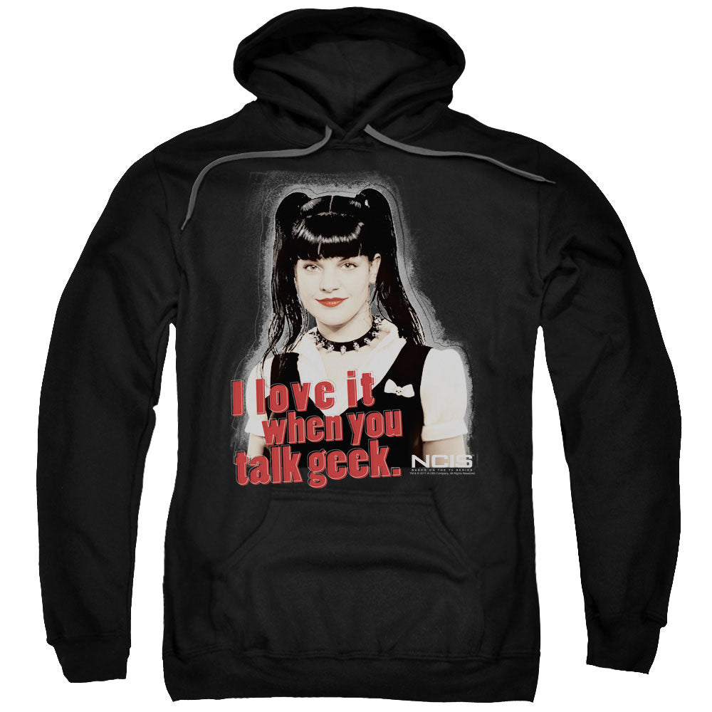 Ncis Geek Talk Mens Hoodie Black
