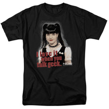 Load image into Gallery viewer, Ncis Geek Talk Mens T Shirt Black
