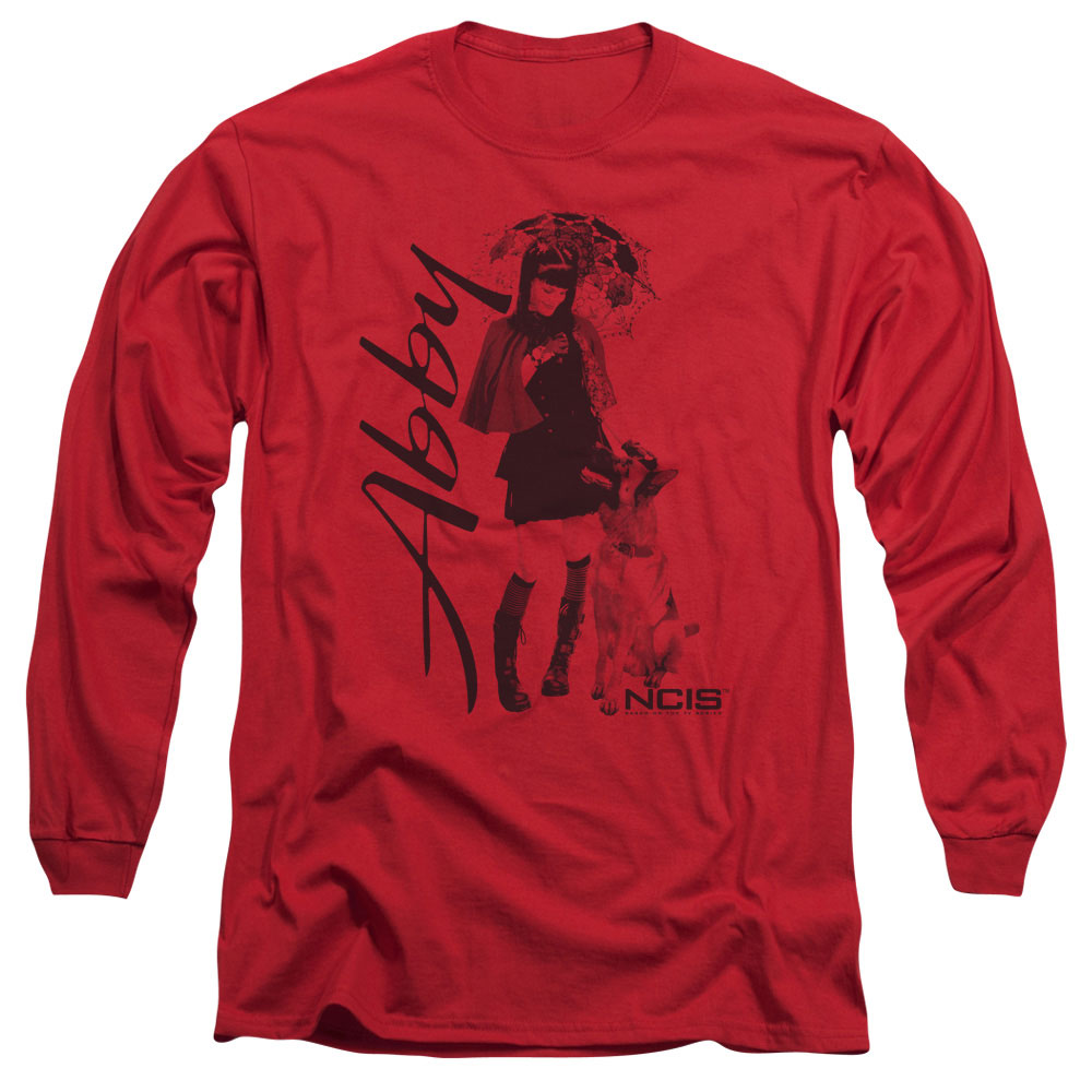 Ncis Sunny Day Mens Long Sleeve Shirt Red
