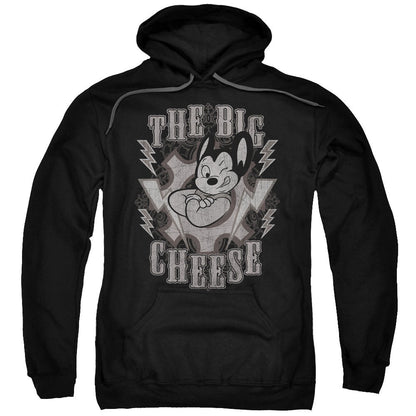 Mighty Mouse The Big Cheese Mens Hoodie Black