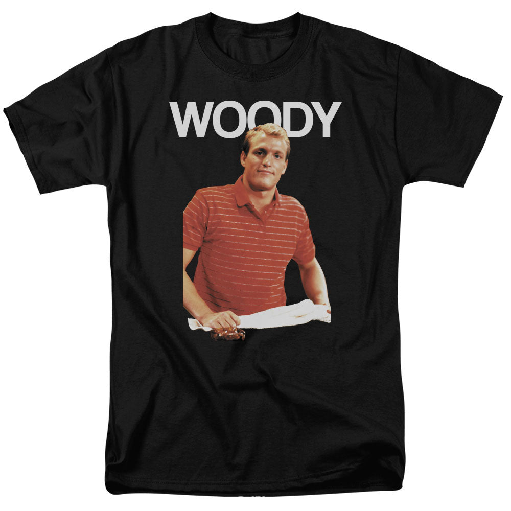 Cheers Woody Mens T Shirt Black