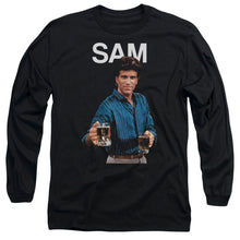 Load image into Gallery viewer, Cheers Sam Mens Long Sleeve Shirt Black Officially Licensed
