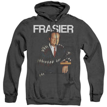 Load image into Gallery viewer, Cheers Frasier Heather Mens Hoodie Black
