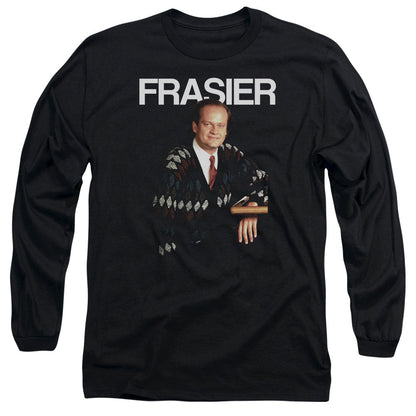 Cheers Frasier Mens Long Sleeve Shirt Black Officially Licensed