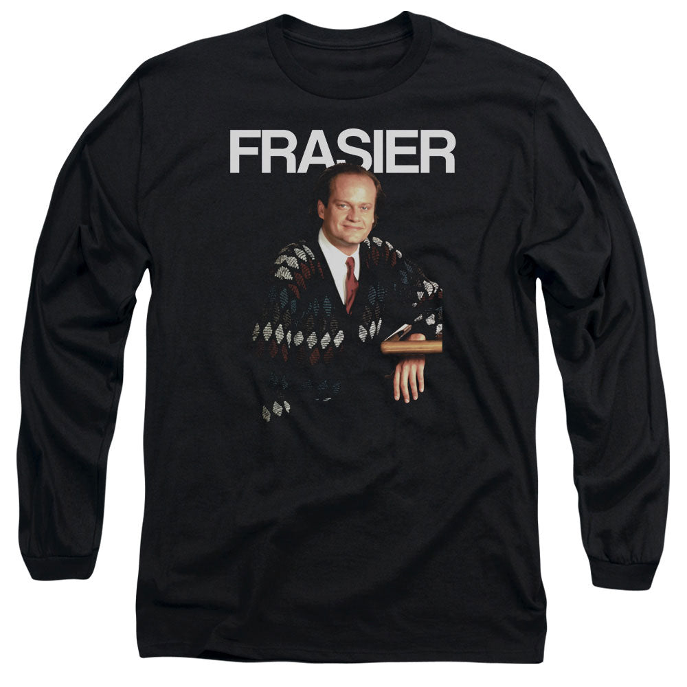 Cheers Frasier Mens Long Sleeve Shirt Black Officially Licensed