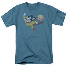 Load image into Gallery viewer, Mighty Mouse to the Sky Mens T Shirt Slate
