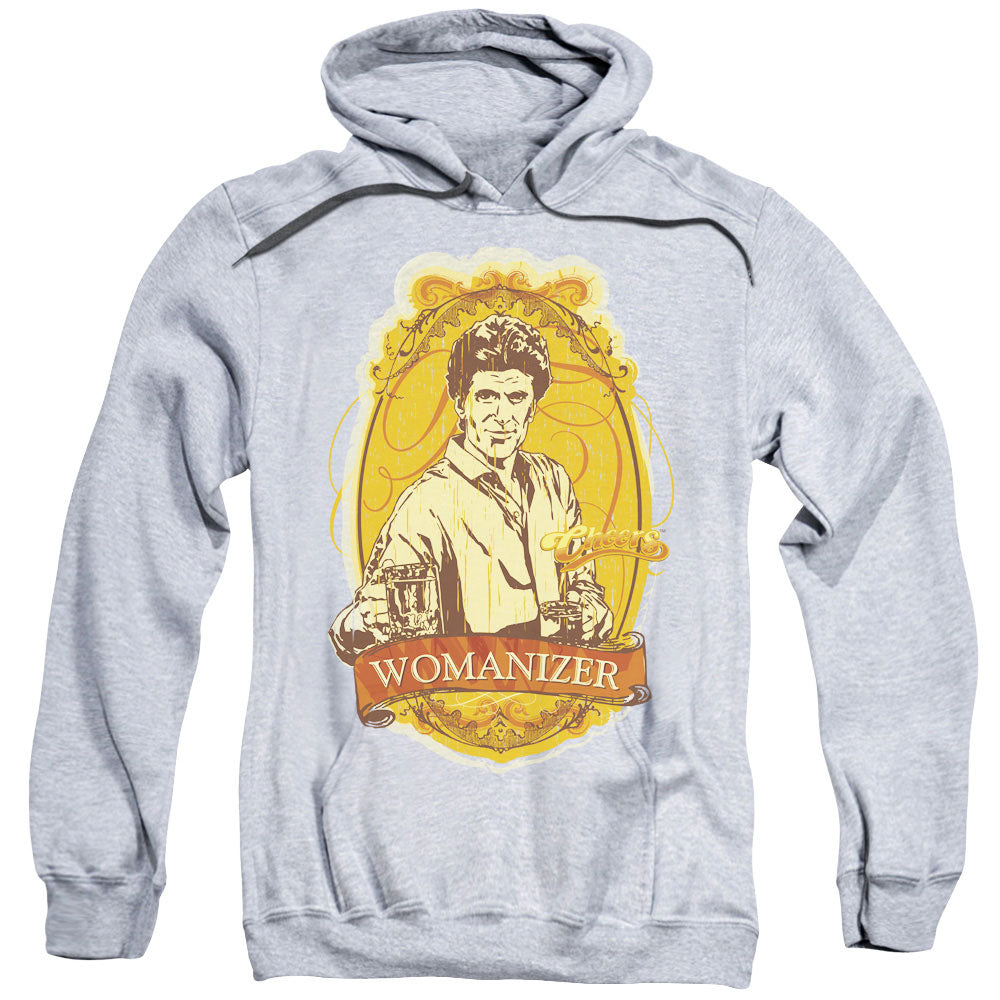 Cheers Womanizer Mens Hoodie Athletic Heather