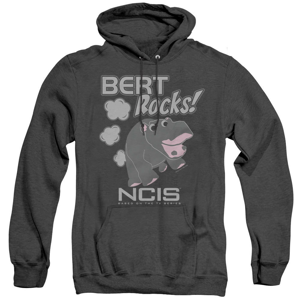 Ncis Bert Rocks Heather Mens Hoodie Black