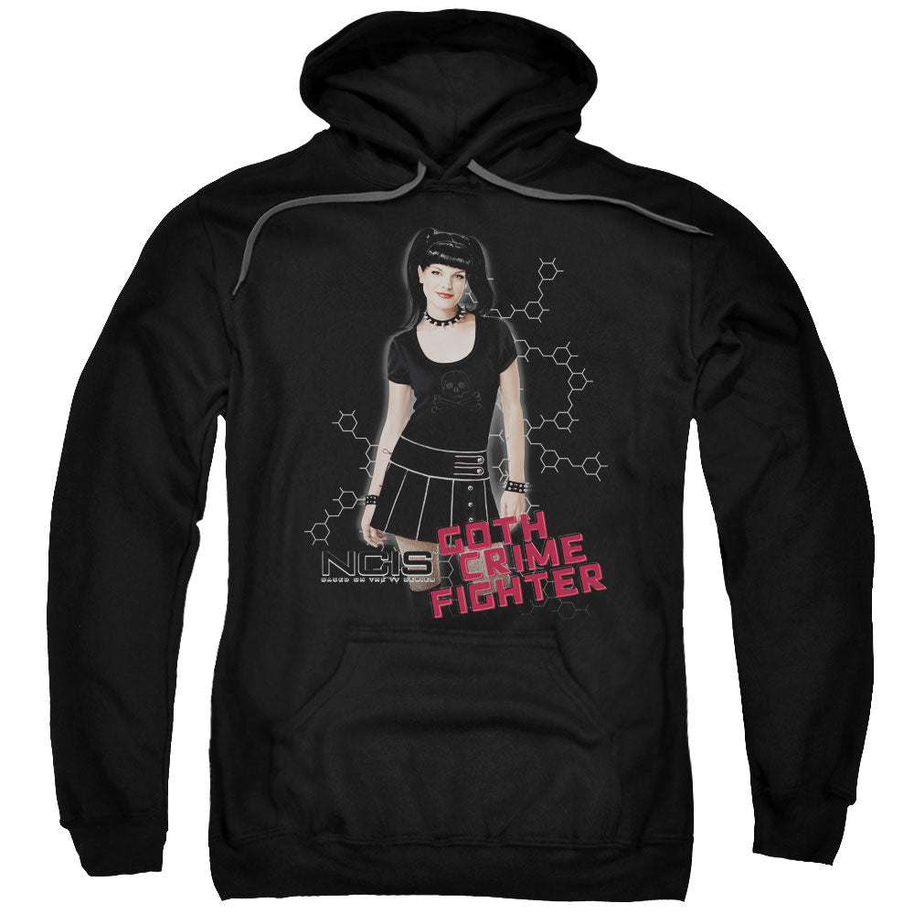 Ncis Goth Crime Fighter Mens Hoodie Black