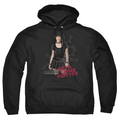 Ncis Goth Crime Fighter Mens Hoodie Black