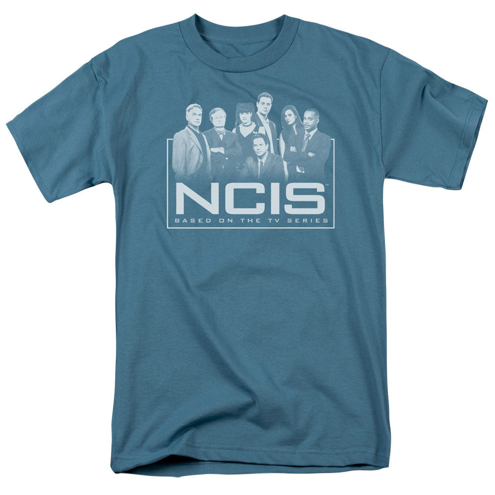 Ncis The Gangs All Here Mens T Shirt Slate