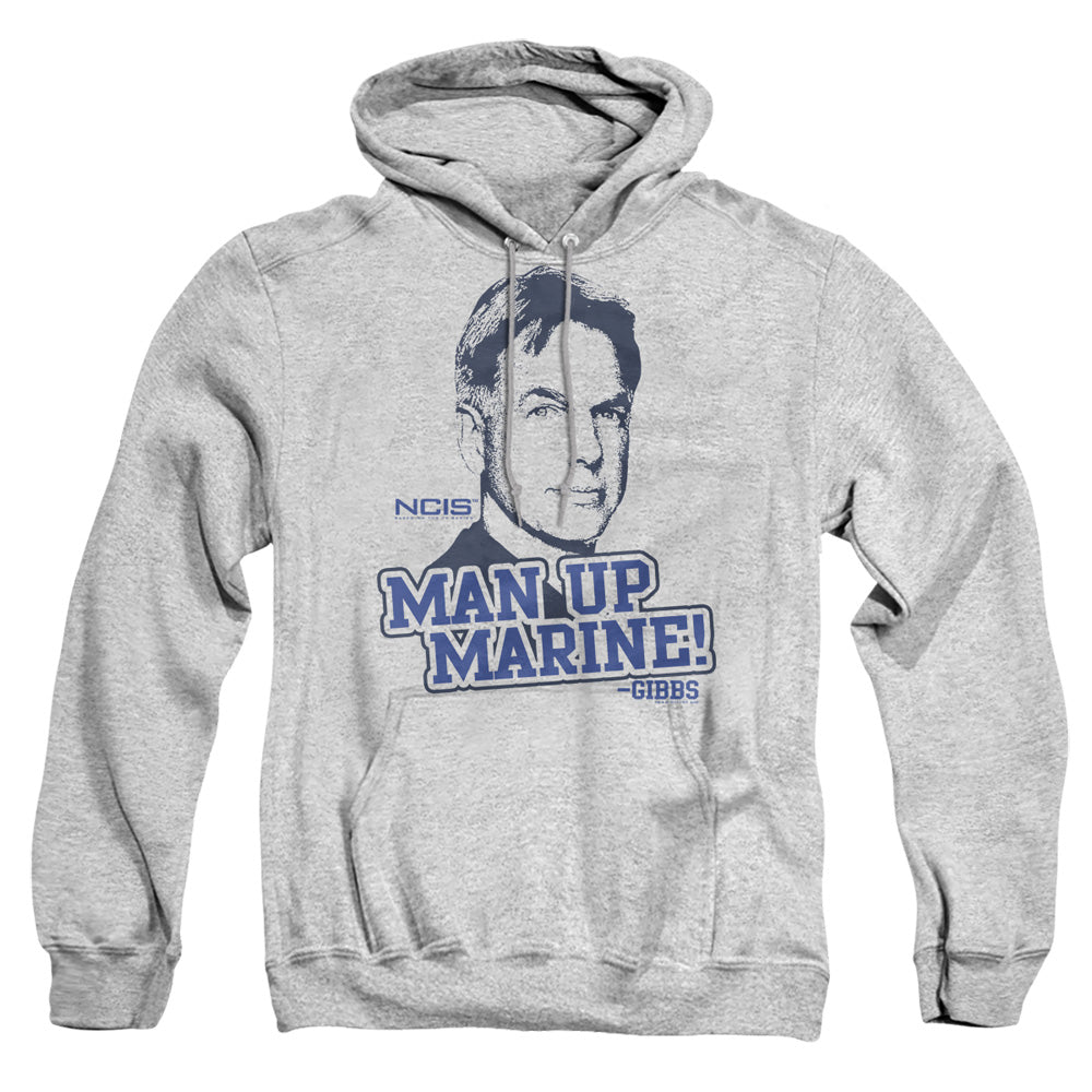 Ncis Man Up Mens Hoodie Athletic Heather