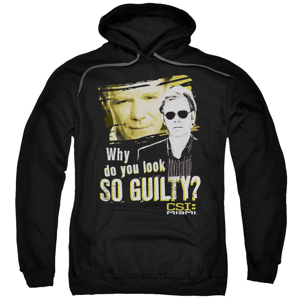 Csi Miami So Guilty Mens Hoodie Black