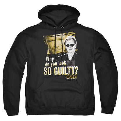 Csi Miami So Guilty Mens Hoodie Black