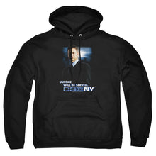 Load image into Gallery viewer, Csi:Ny Justice Served Mens Hoodie Black
