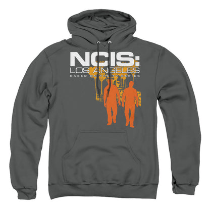 Ncis:La Slow Walk Mens Hoodie Charcoal