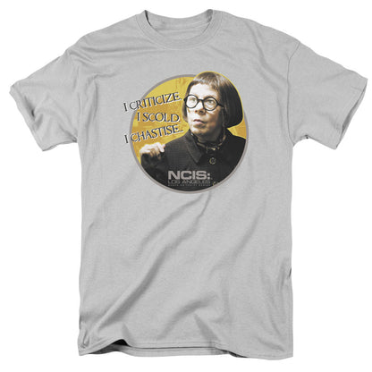 Ncis:La Hetty Mens T Shirt Silver