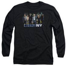 Load image into Gallery viewer, Csi Ny Cast Mens Long Sleeve Shirt Black Officially Licensed
