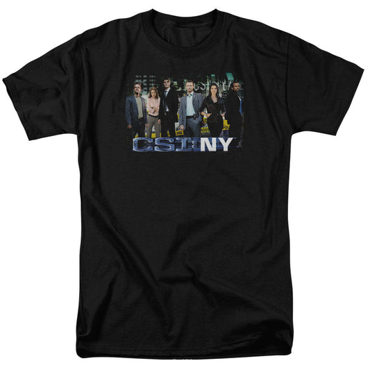Csi Ny Cast Mens T Shirt Black