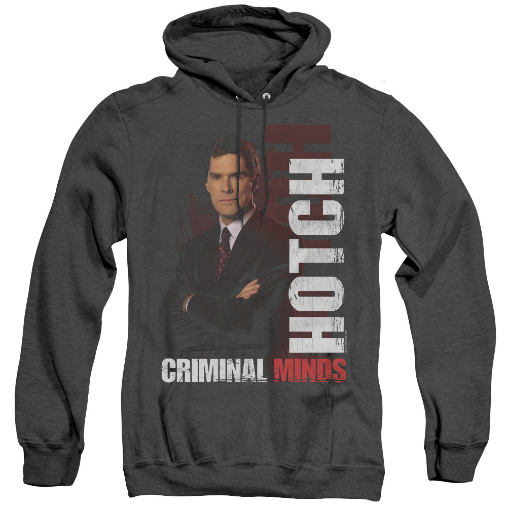 Criminal Minds Hotch Heather Mens Hoodie Black