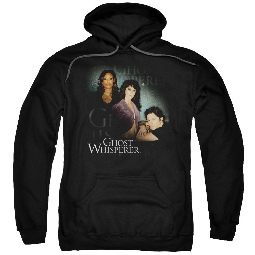 Ghost Whisperer Diagonal Cast Mens Hoodie Black
