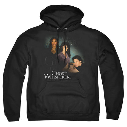 Ghost Whisperer Diagonal Cast Mens Hoodie Black