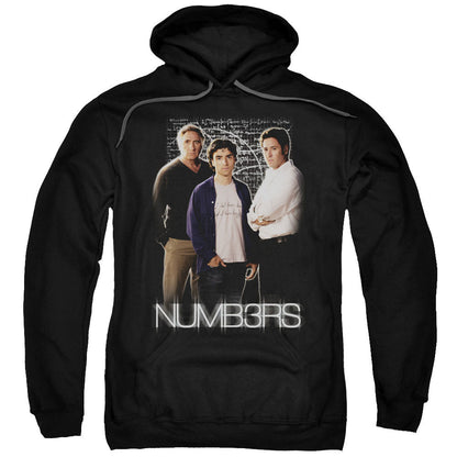 Numbers Equations Mens Hoodie Black