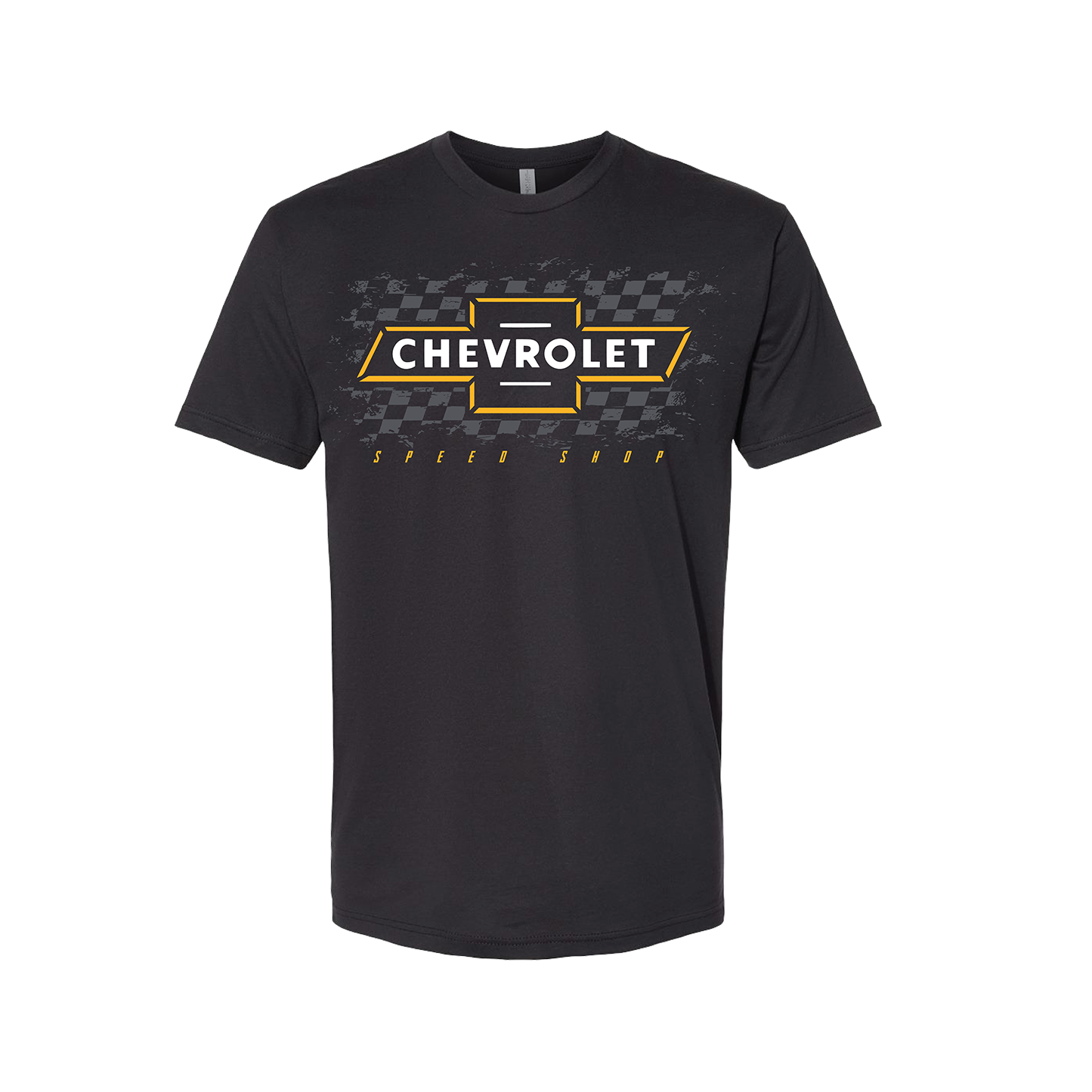 Chevrolet "Speed Shop" Mens T Shirt Black