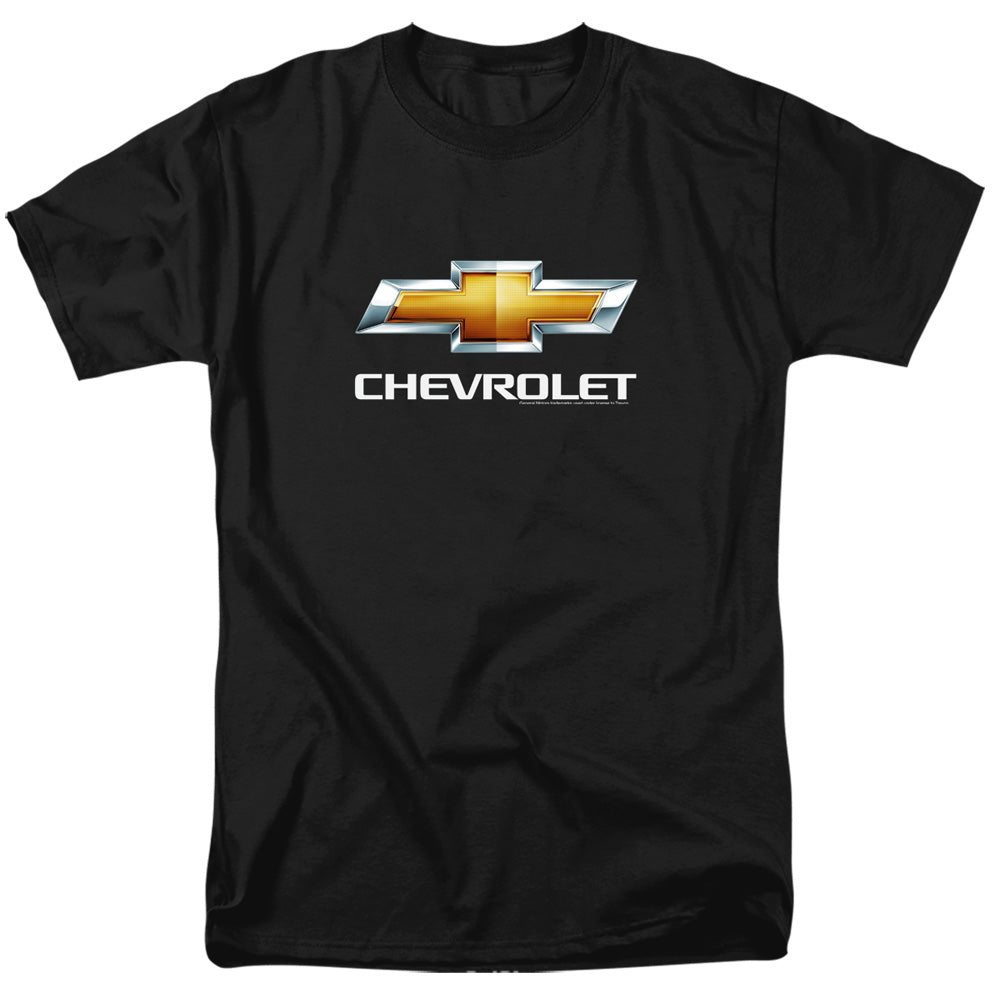 Chevrolets Chevy Bowtie Stacked Mens T Shirt Black