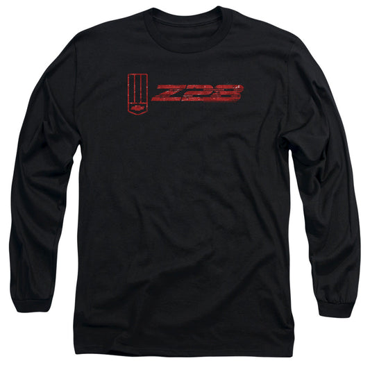 Chevrolet The Z28 Mens Long Sleeve Shirt Black Officially Licensed