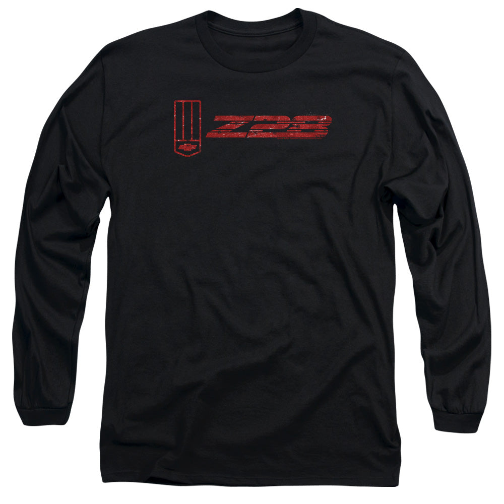 Chevrolet The Z28 Mens Long Sleeve Shirt Black Officially Licensed