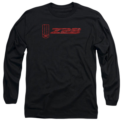 Chevrolet The Z28 Mens Long Sleeve Shirt Black Officially Licensed