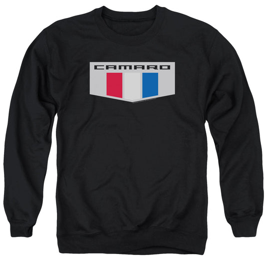 Chevrolet Chrome Emblem Mens Crewneck Sweatshirt Black Officially Licensed