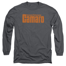 Load image into Gallery viewer, Chevrolet Command Performance Mens Long Sleeve Shirt Charcoal Officially Licensed
