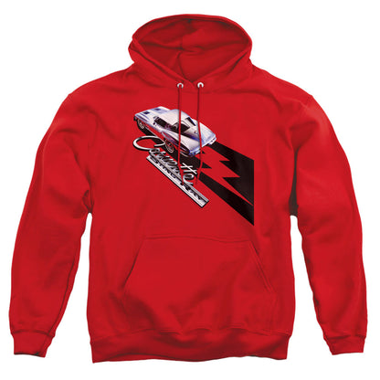 Chevrolet Split Window Sting Ray Mens Hoodie Red