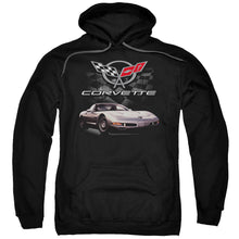 Load image into Gallery viewer, Chevrolet Checkered Past Mens Hoodie Black
