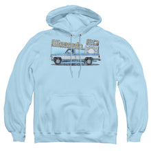 Load image into Gallery viewer, Chevrolet Old Silverado Sketch Mens Hoodie Light Blue
