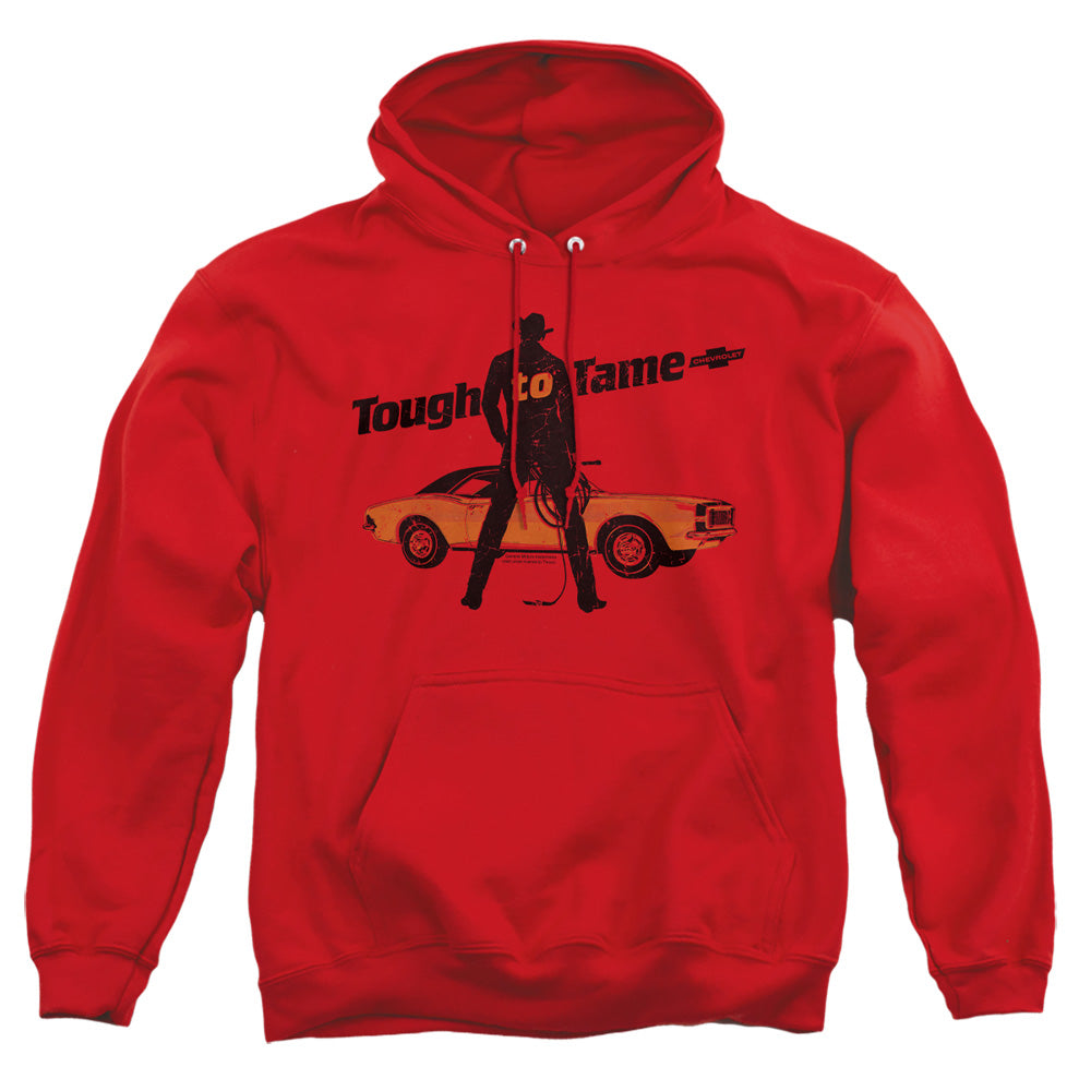 Chevrolet Tough To Tame Mens Hoodie Red