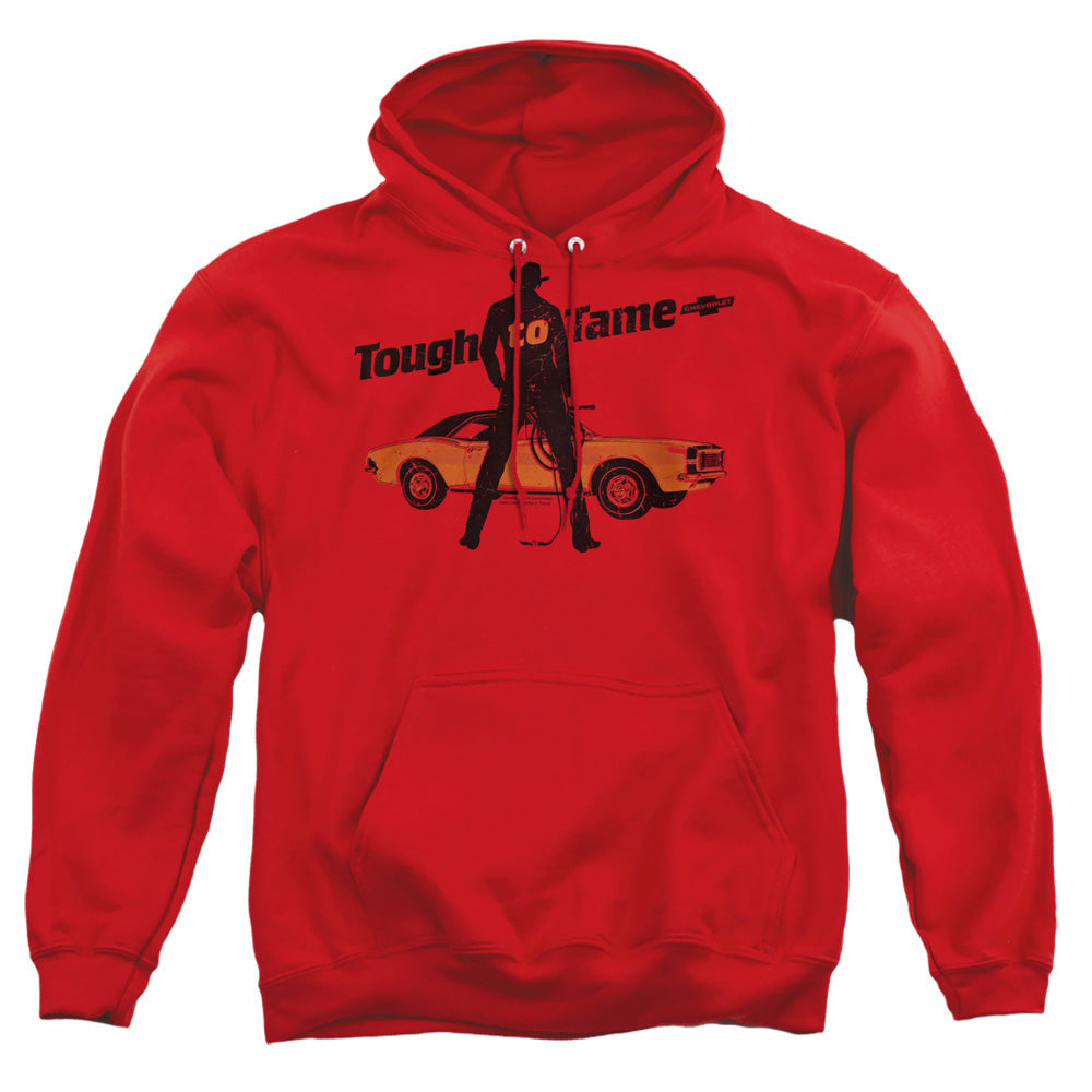 Chevrolet Tough To Tame Mens Hoodie Red