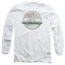 Load image into Gallery viewer, Chevrolet Do The Bu Mens Long Sleeve Shirt White Officially Licensed
