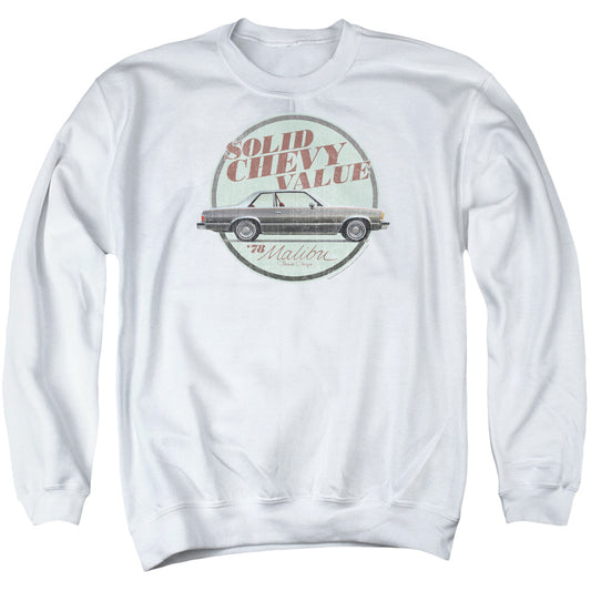 Chevrolet Do The Bu Mens Crewneck Sweatshirt White Officially Licensed