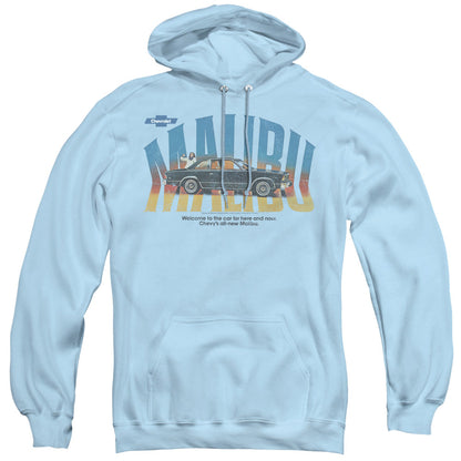 Chevrolet Thumbs Up Mens Hoodie Light Blue