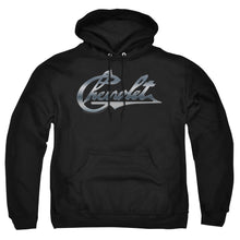 Load image into Gallery viewer, Chevrolet Chrome Vintage Chevy Bowtie Mens Hoodie Black
