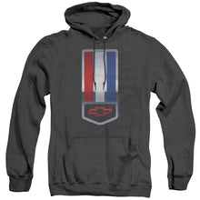 Load image into Gallery viewer, Chevrolet 1998 Camaro Nameplate Heather Mens Hoodie Black
