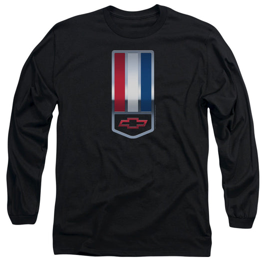 Chevrolet 1998 Camaro Nameplate Mens Long Sleeve Shirt Black Officially Licensed