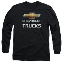 Load image into Gallery viewer, Chevrolet Trucks Mens Long Sleeve Shirt Black Officially Licensed
