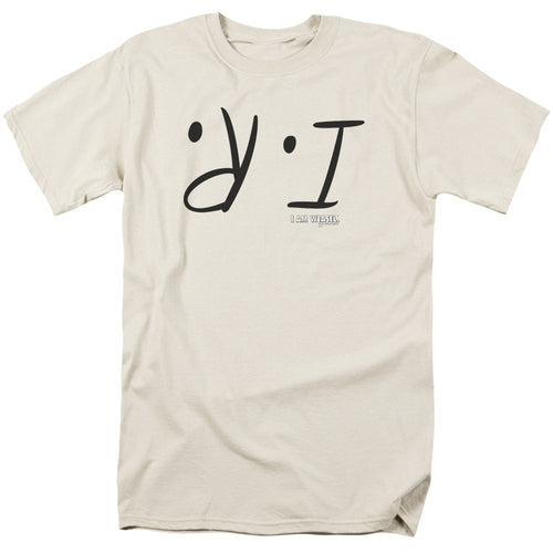 I Am Weasel I R Mens T Shirt Cream