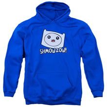 Load image into Gallery viewer, Adventure Time Shmowzow Mens Hoodie Royal Blue
