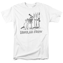 Load image into Gallery viewer, The Regular Show Tattoo Art Mens T Shirt White
